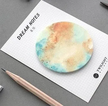 8 PCS Twilight Sticky Notes Dream Notes Starry Memo Pads