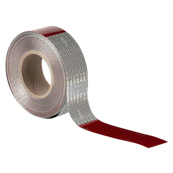 ATM 571.CT0501 Automann DOT Reflective Tape (Red/Silver, 2" x 150' Roll)
