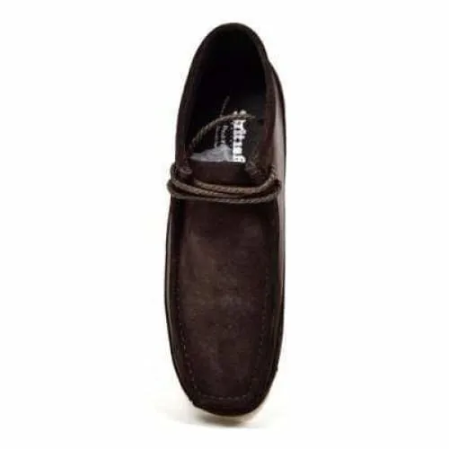 British Walkers Walker 100 Wallabee Boots Men's Brown Leather and Suede