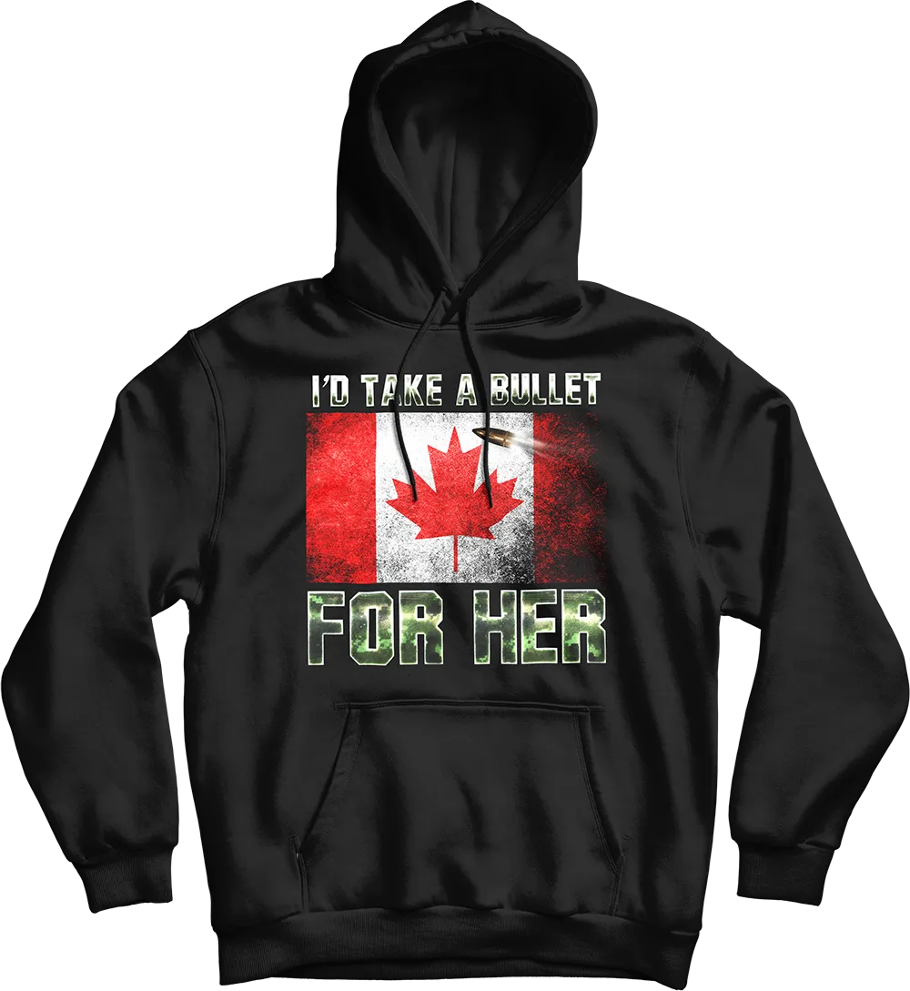 Canadian Military Veteran Pride Hoodie