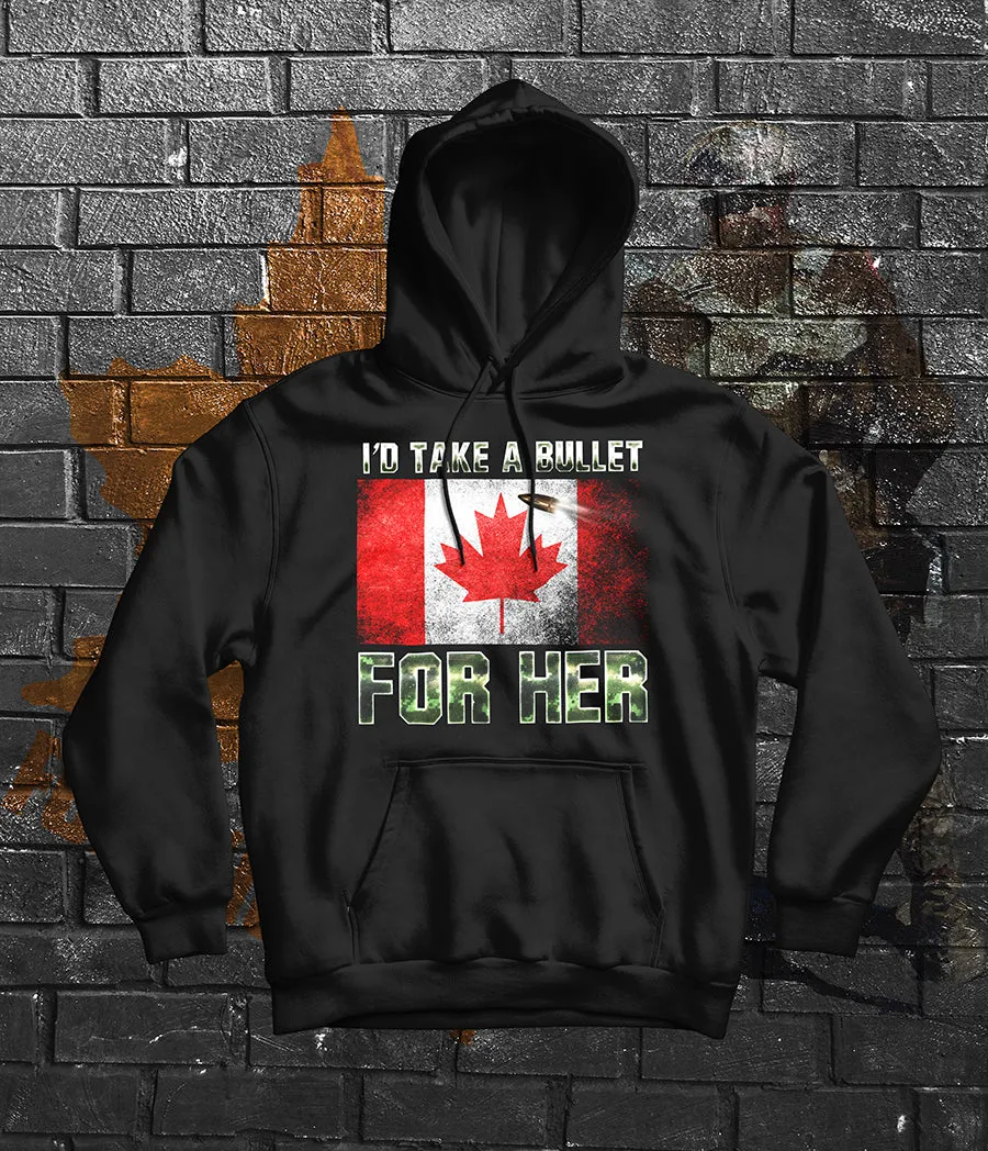 Canadian Military Veteran Pride Hoodie