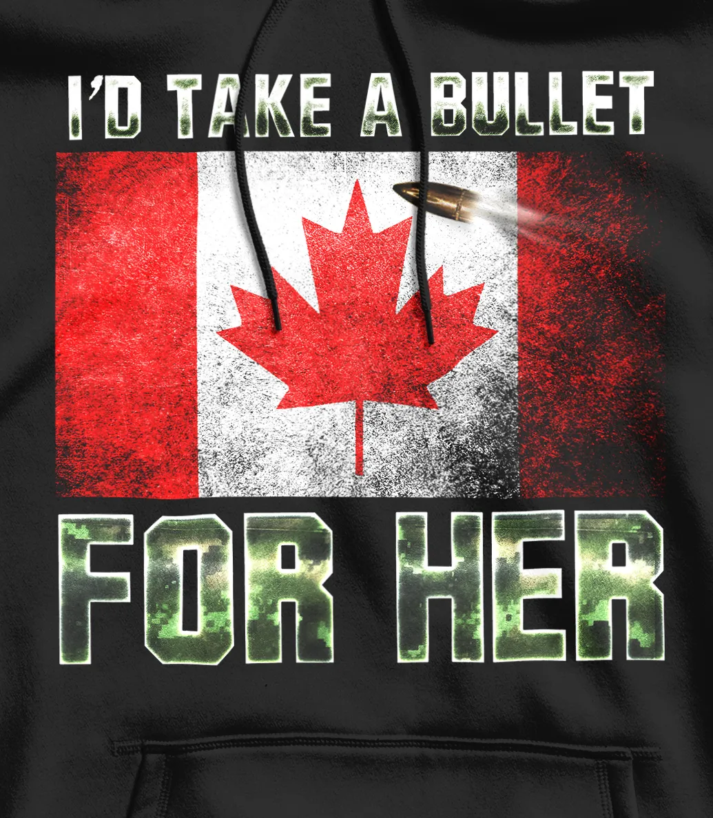 Canadian Military Veteran Pride Hoodie