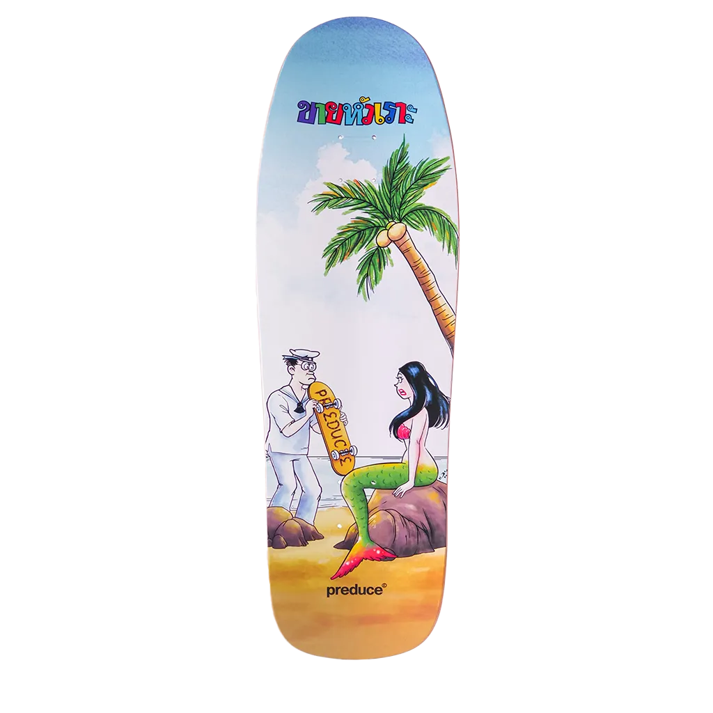 Preduce x KaiHuaRor Team Old School Skateboard Deck 10 x 31.59