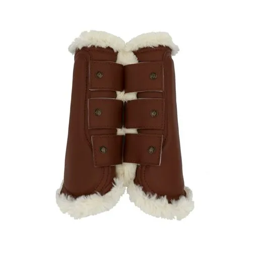 Sixteen Cypress Faux Sheepskin Lined Brushing Boots - Pair