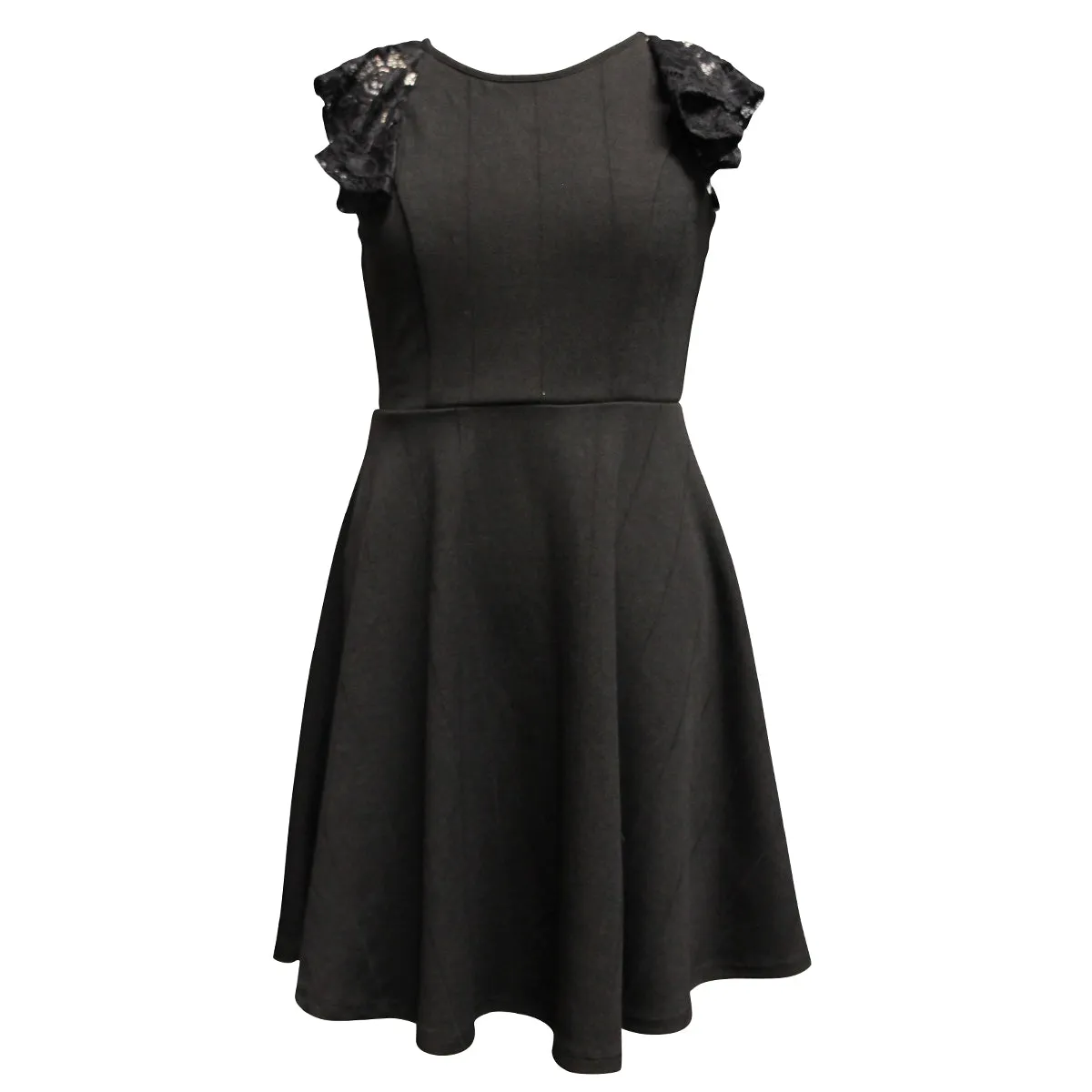 Tween Lace Sleeve Skater Dress